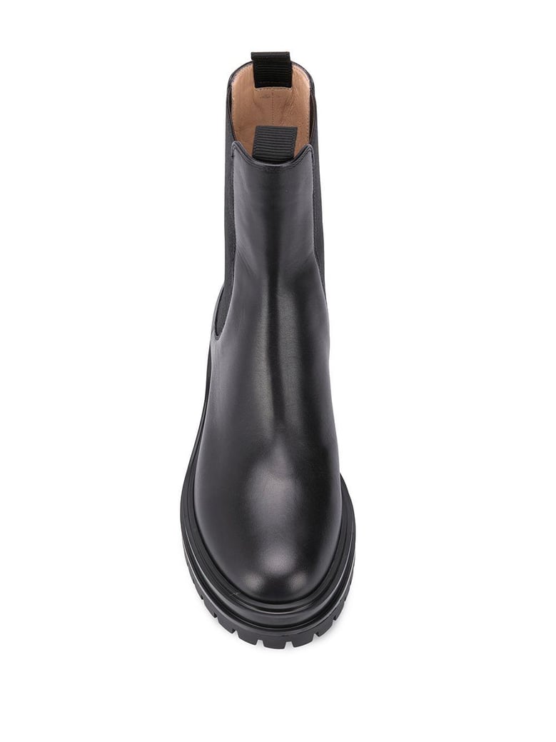 chester black calf leather boots by Selfnex