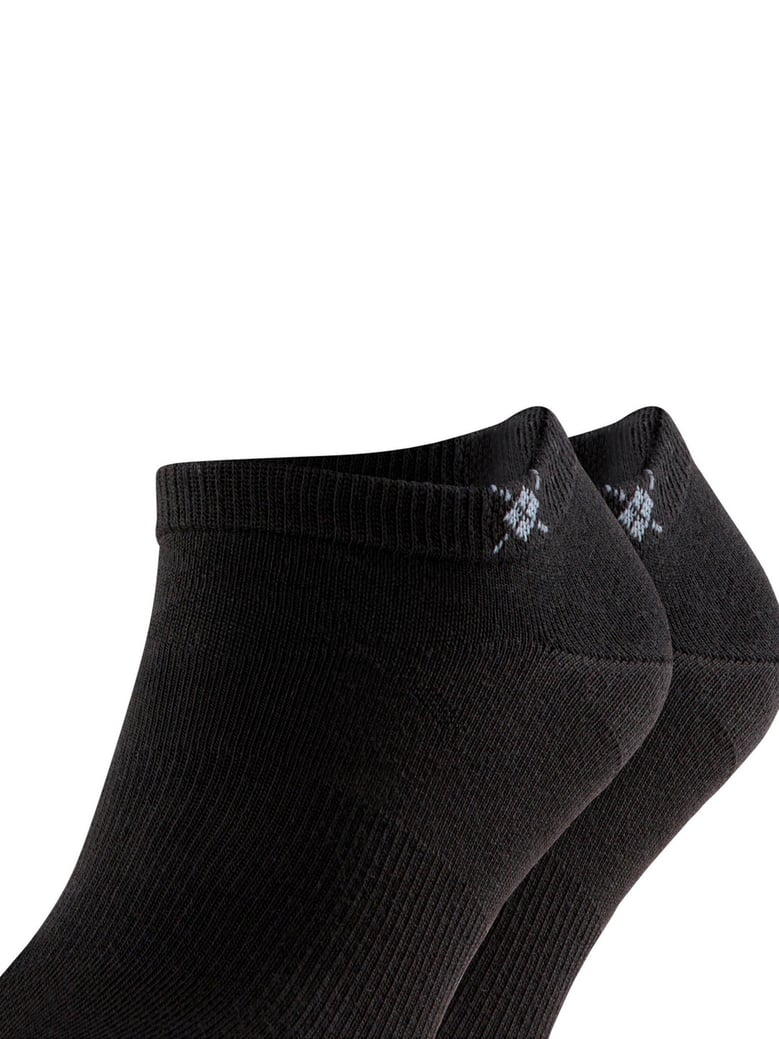 black cotton socks set by Selfnex