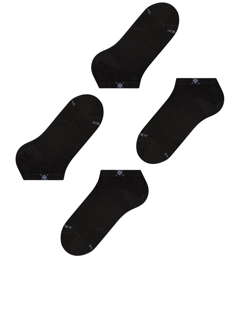 black cotton socks set by Selfnex