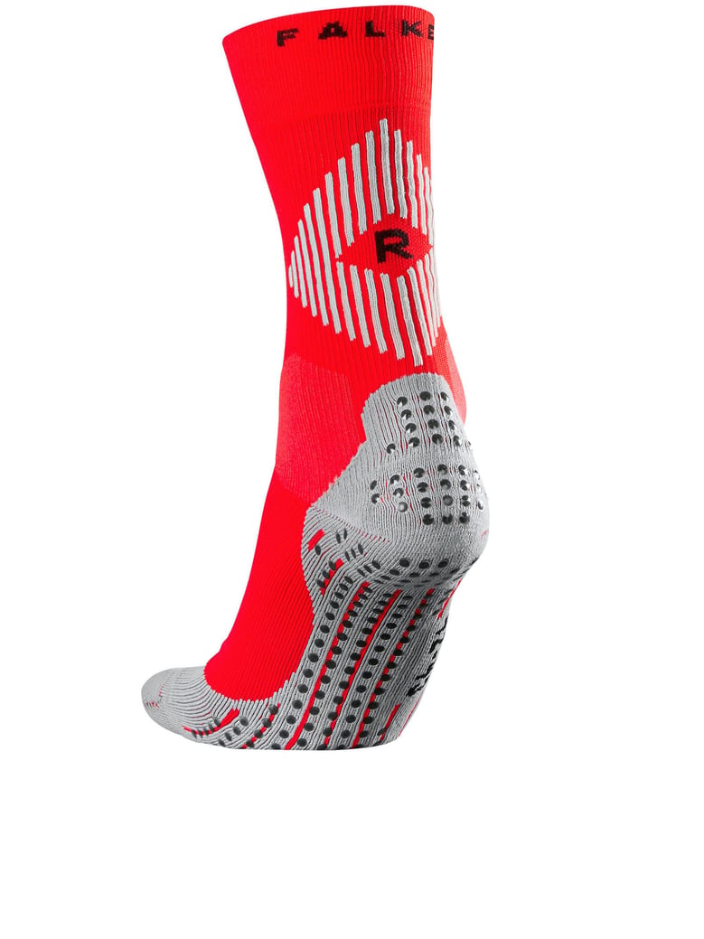 red 4grip socks by Selfnex