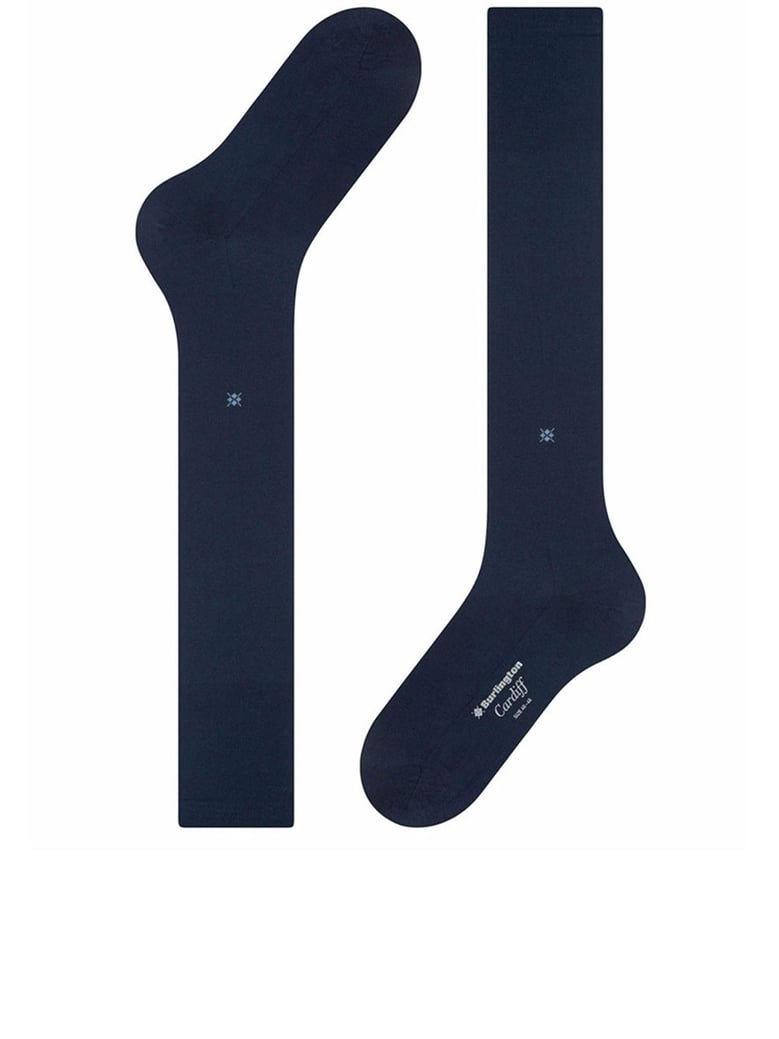 cardiff blue knee-high socks by Selfnex