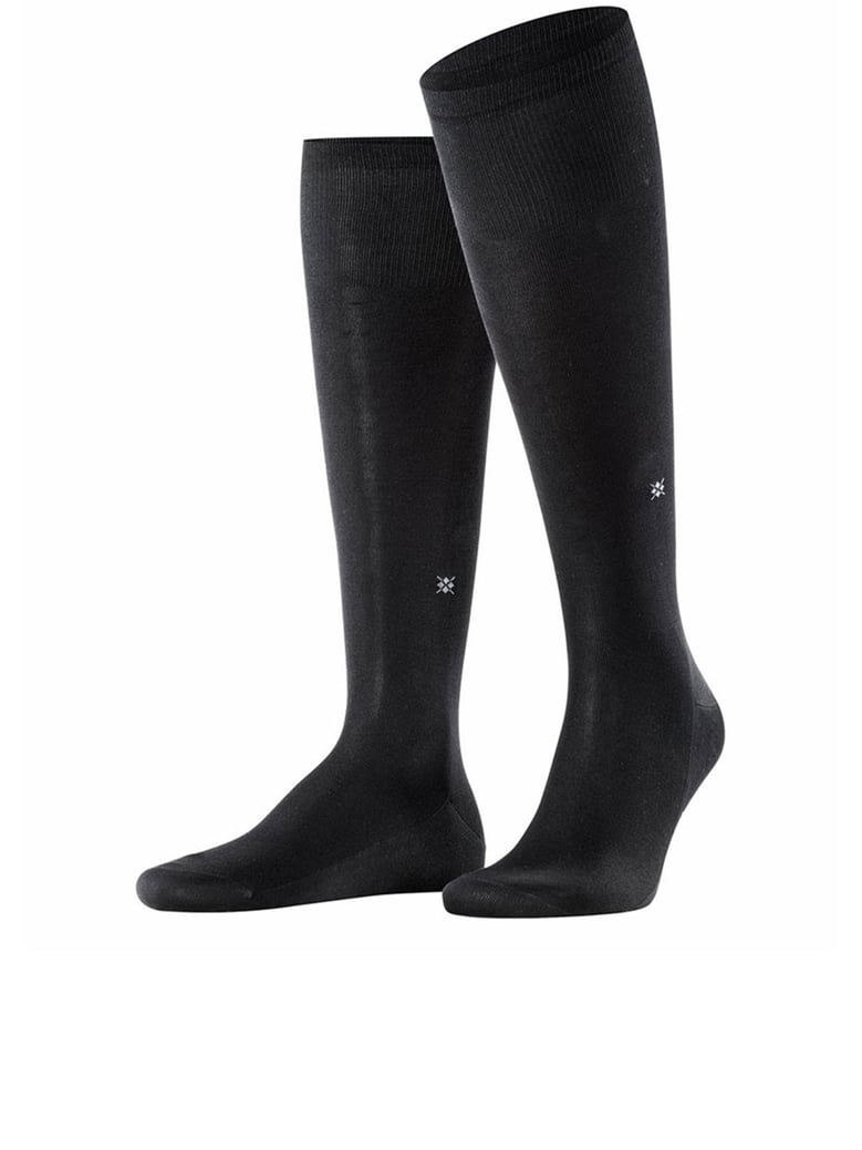 cardiff black knee-high socks by Selfnex