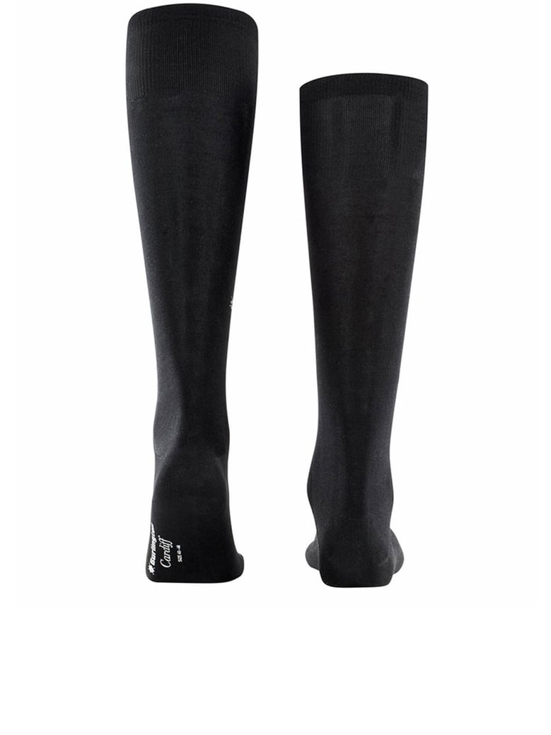 cardiff black knee-high socks by Selfnex