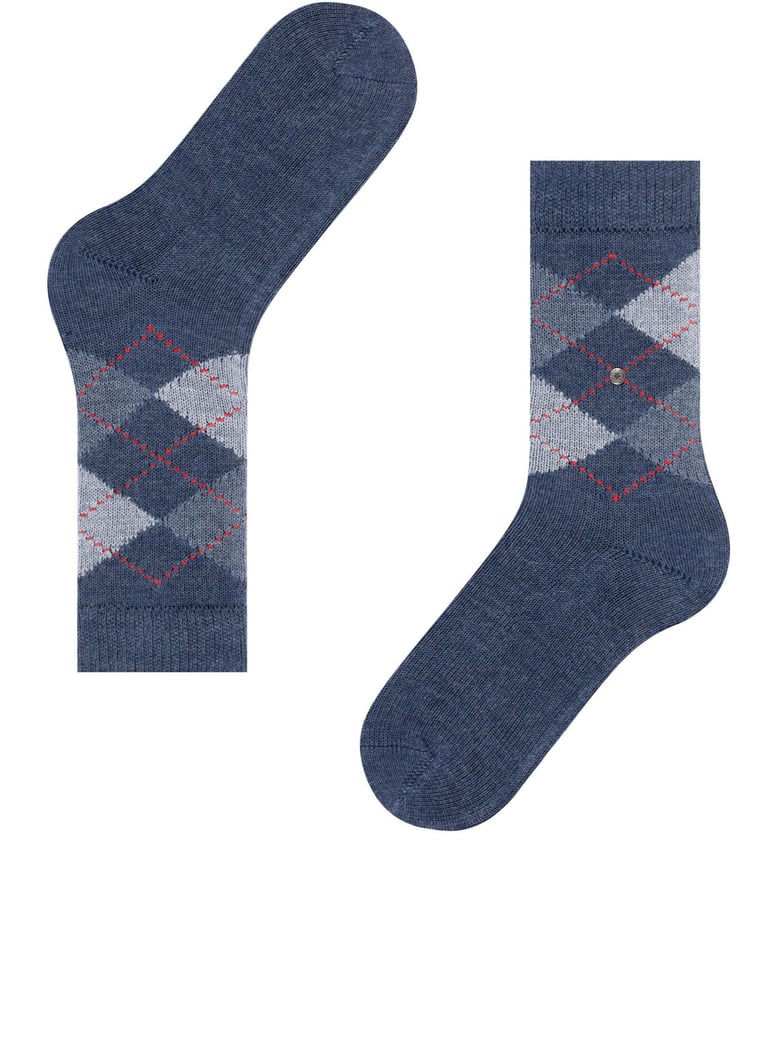 whitby blue womens socks by Selfnex