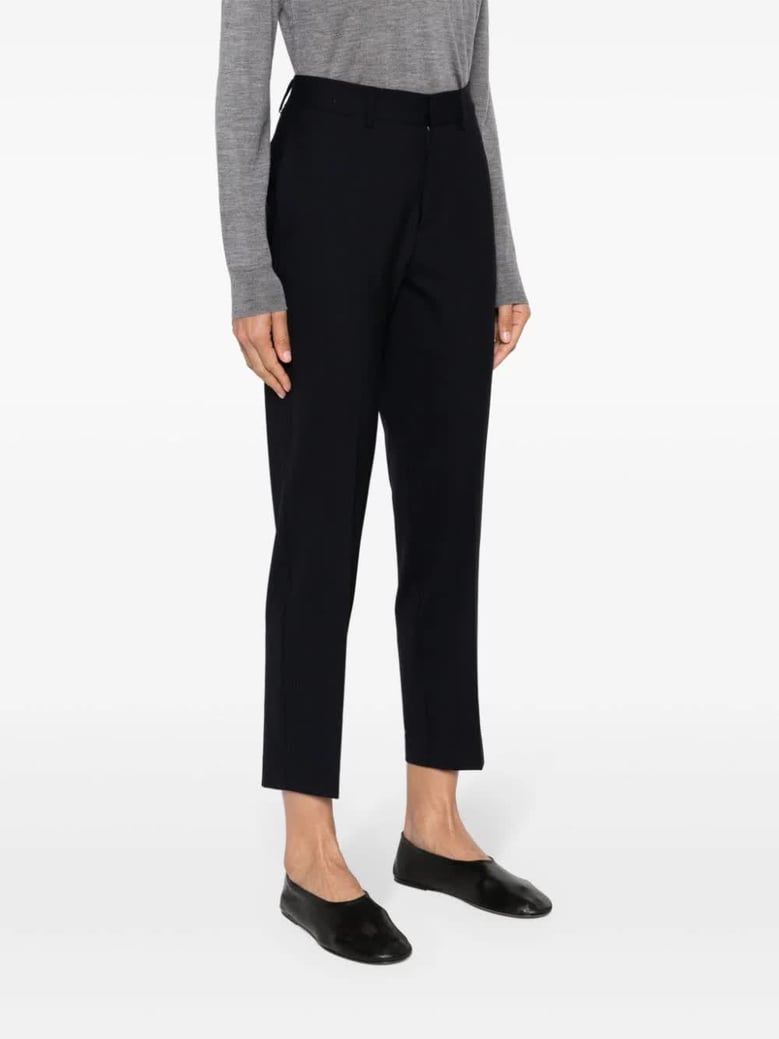 lille wool blue trousers by Selfnex