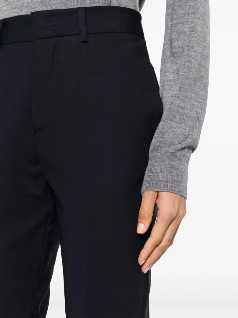 lille wool blue trousers by Selfnex