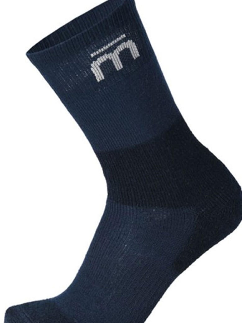 trek media medium blue socks by Selfnex