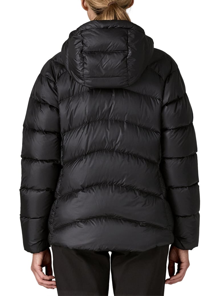 fitz roy black down hoody by Selfnex