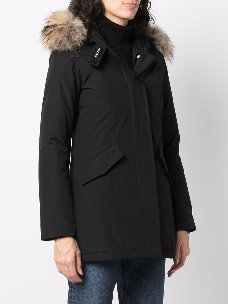 arctic parka with removable fur by Selfnex