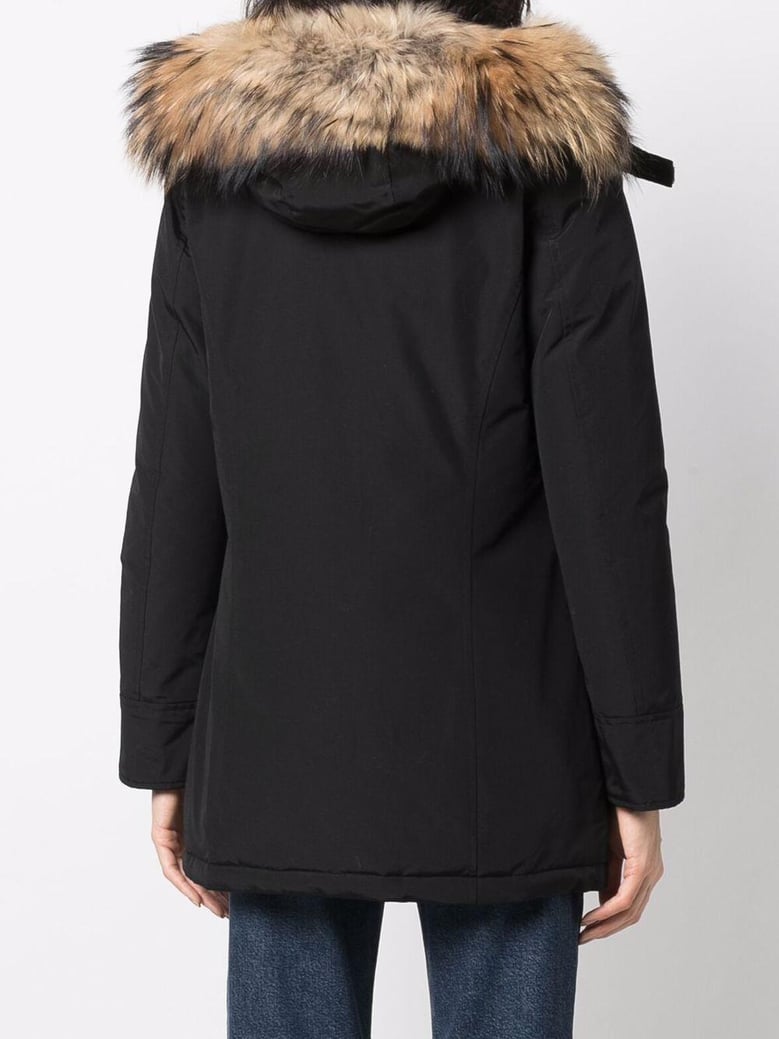 arctic parka with removable fur by Selfnex