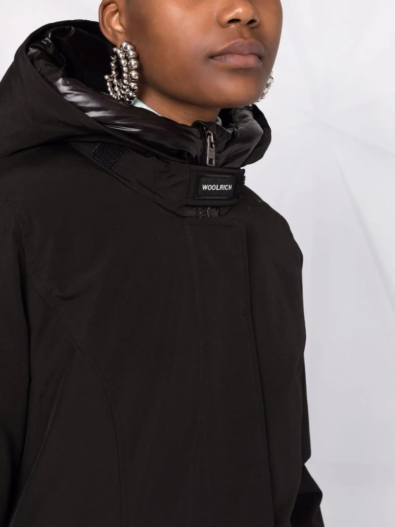 arctic black parka by Selfnex