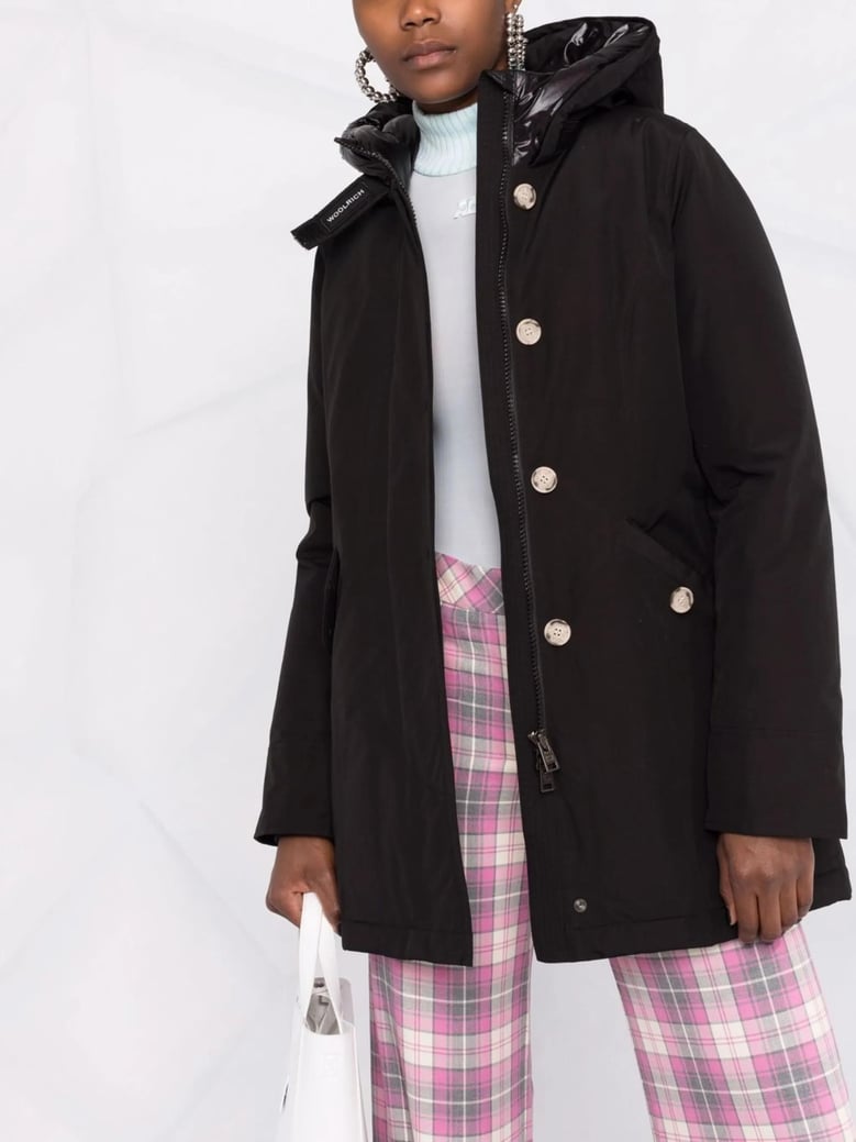 arctic black parka by Selfnex