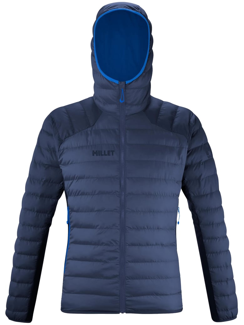 fitz roy warm blue hoodie by Selfnex