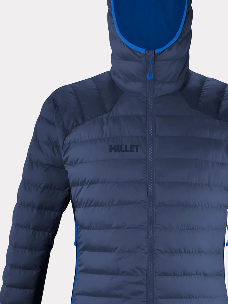 fitz roy warm blue hoodie by Selfnex
