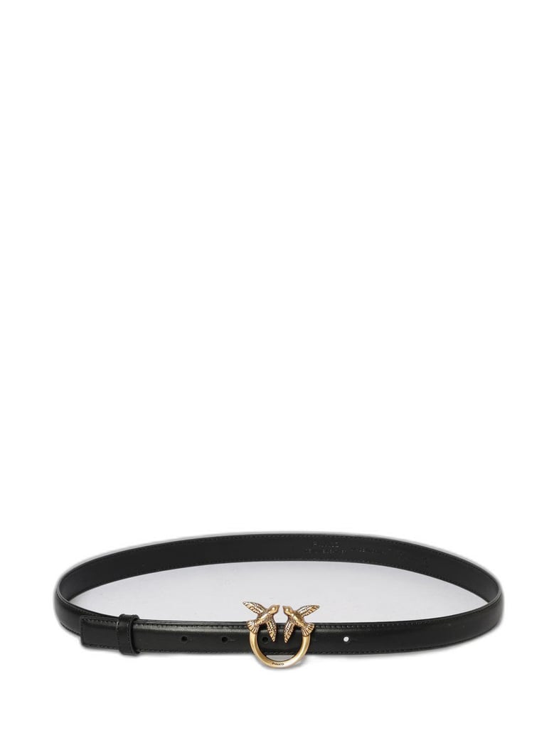 love birds thin black belt by Selfnex