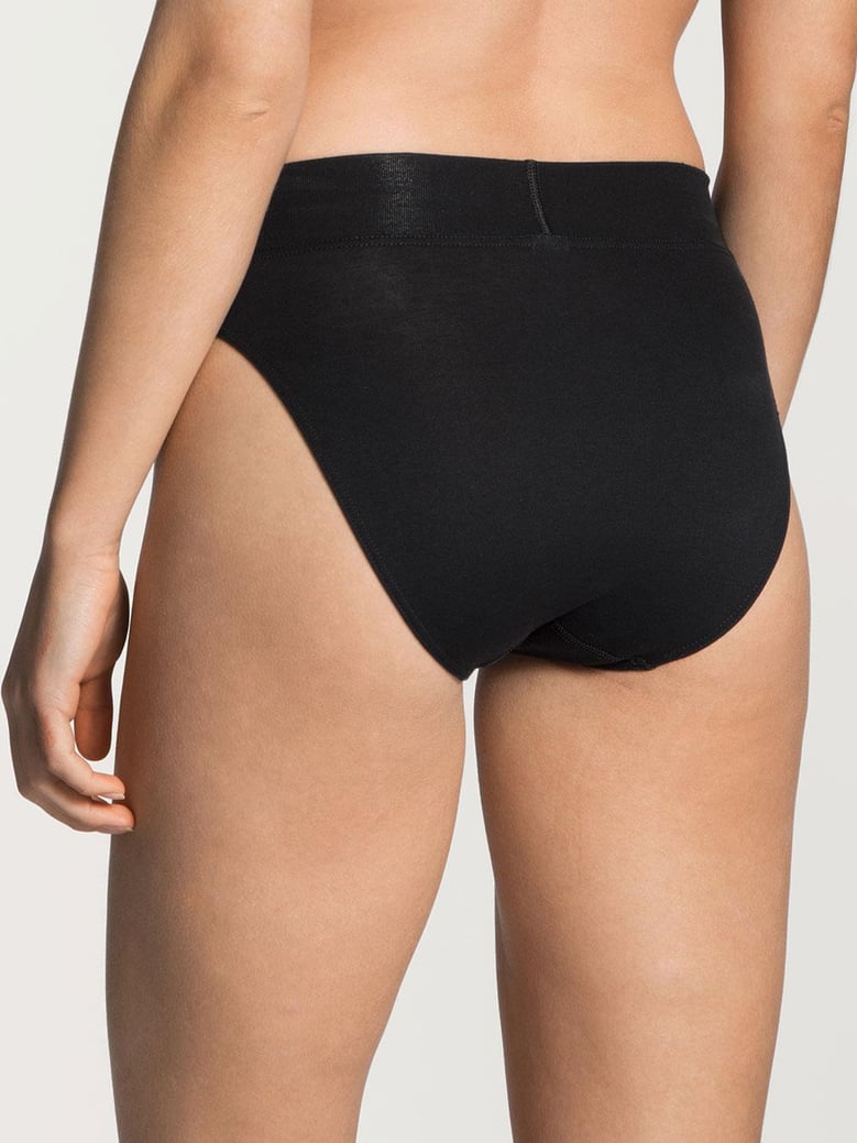 black cotton slip by Selfnex