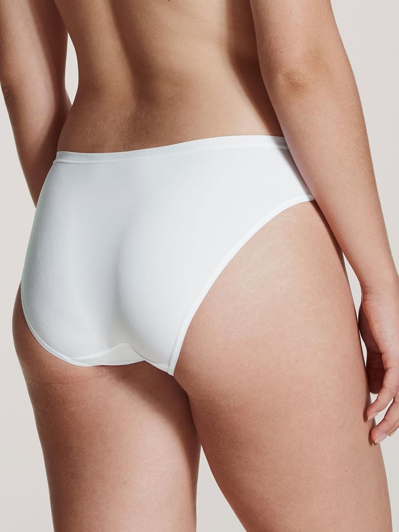 white cotton slip by Selfnex