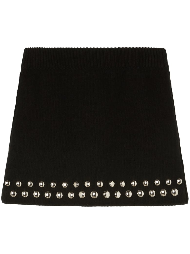 love and studs mini skirt by Selfnex