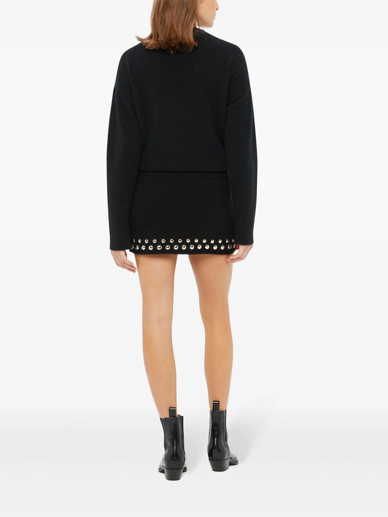 love and studs mini skirt by Selfnex