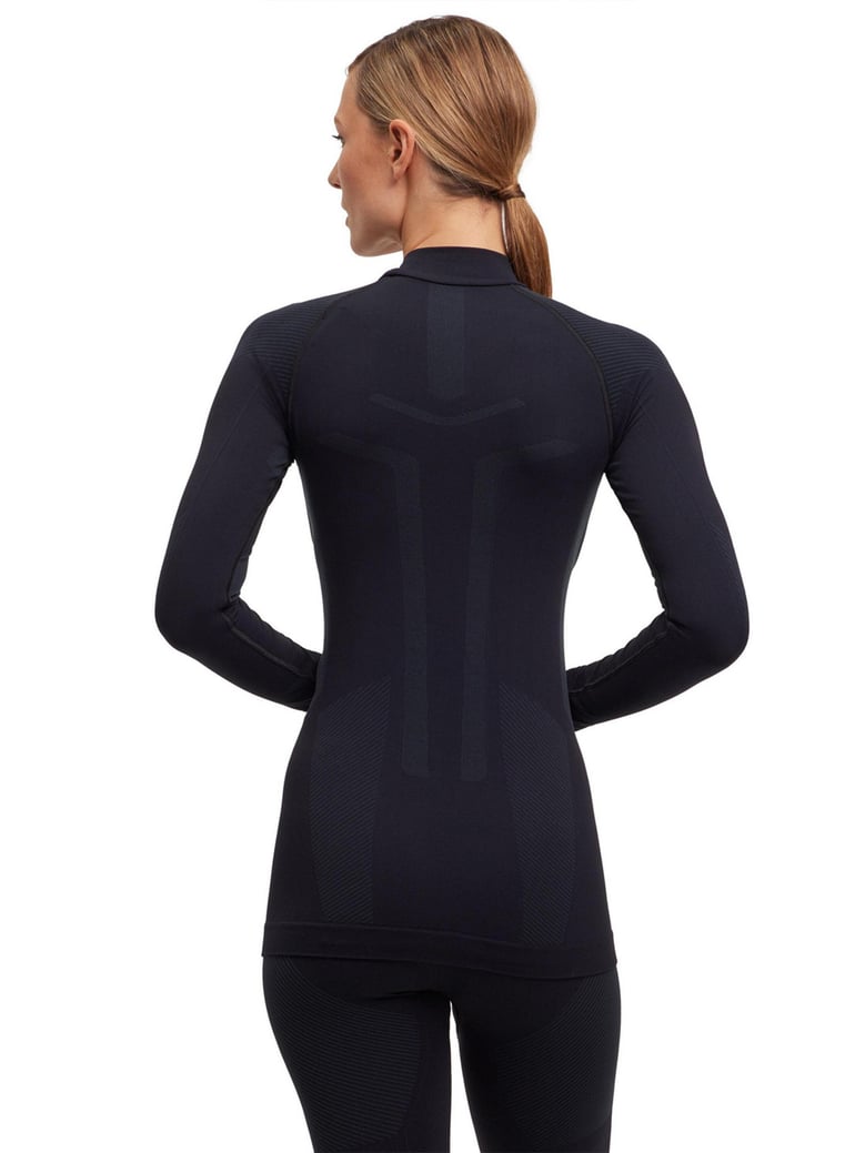 warm black cotton sweater by Selfnex