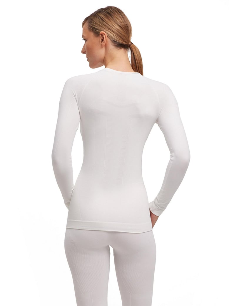 warm white cotton sweater by Selfnex