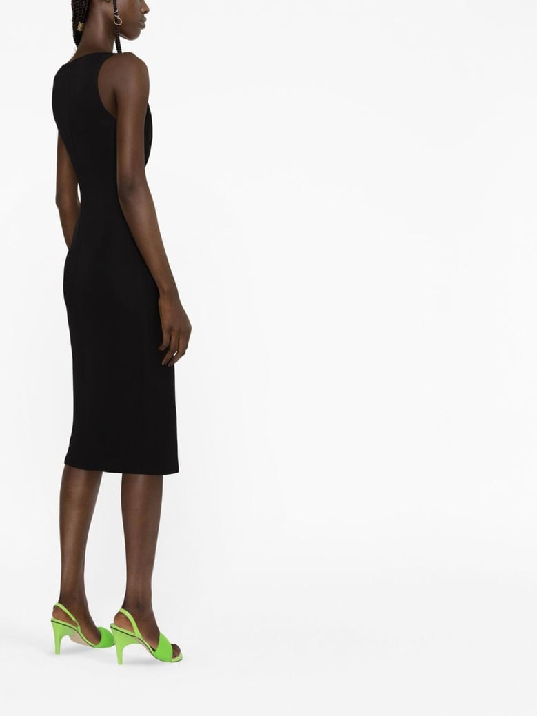 medusa `95 black midi dress by Selfnex