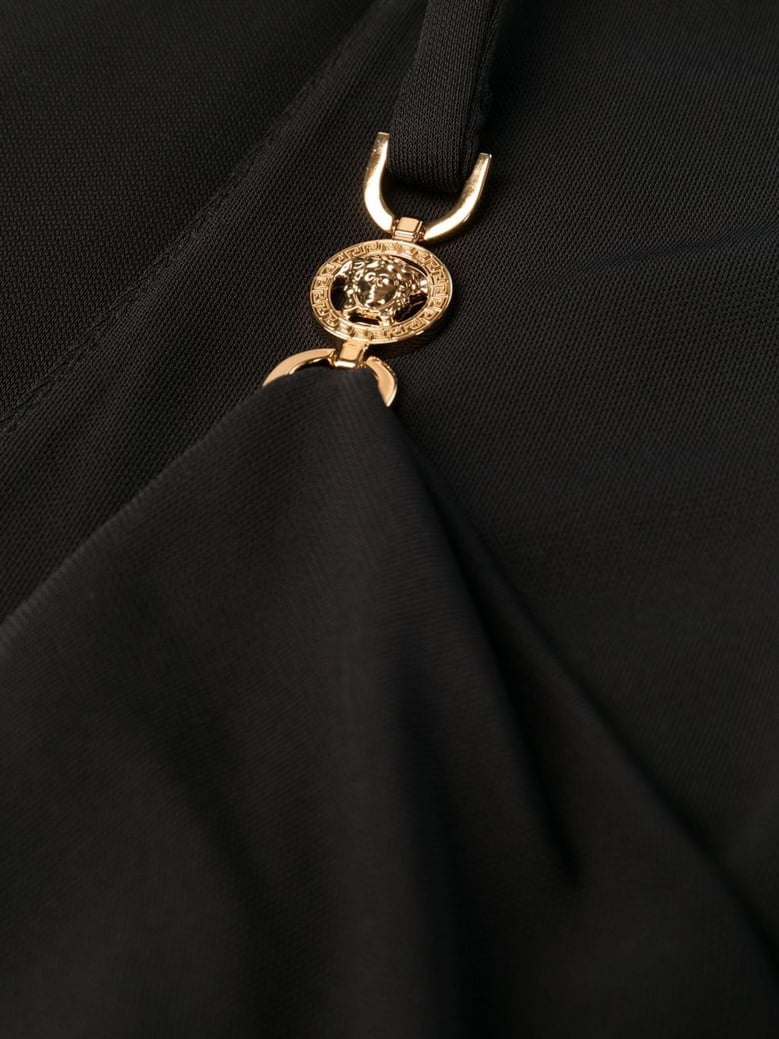 medusa `95 black midi dress by Selfnex