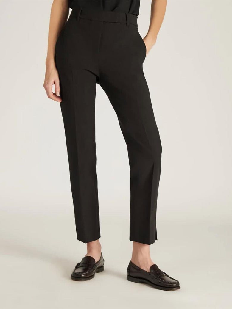 black wool trousers by Selfnex