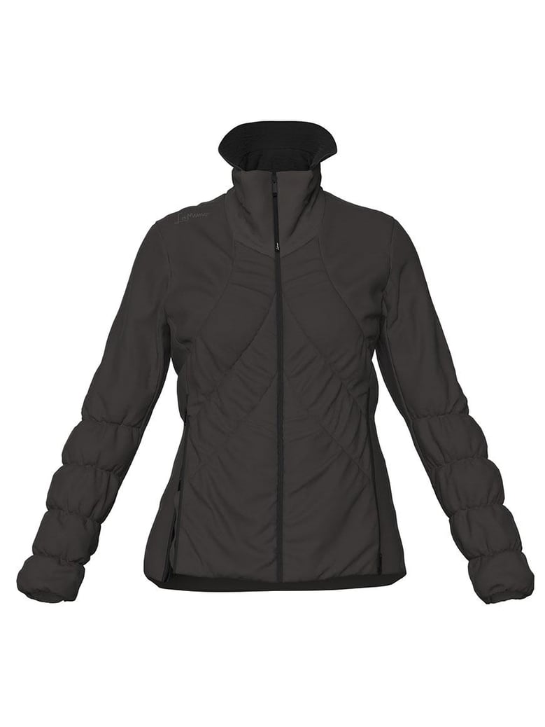 samuel black polyamide jacket by Selfnex