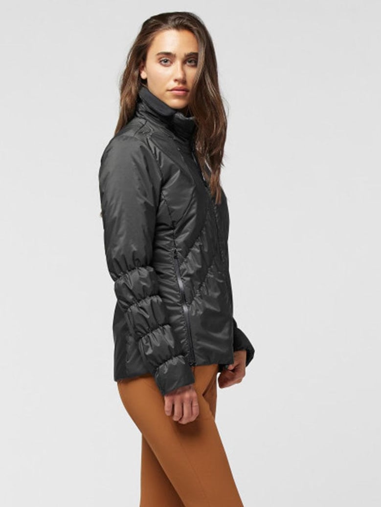 samuel black polyamide jacket by Selfnex