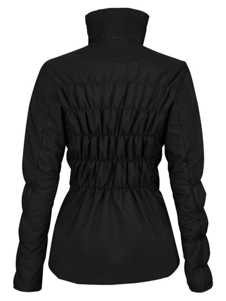samuel black polyamide jacket by Selfnex