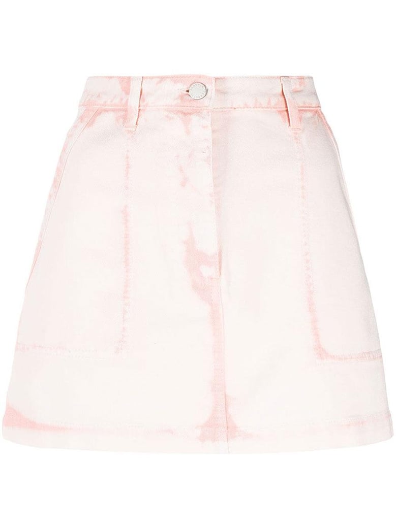 pink and purple cotton skirt by Selfnex