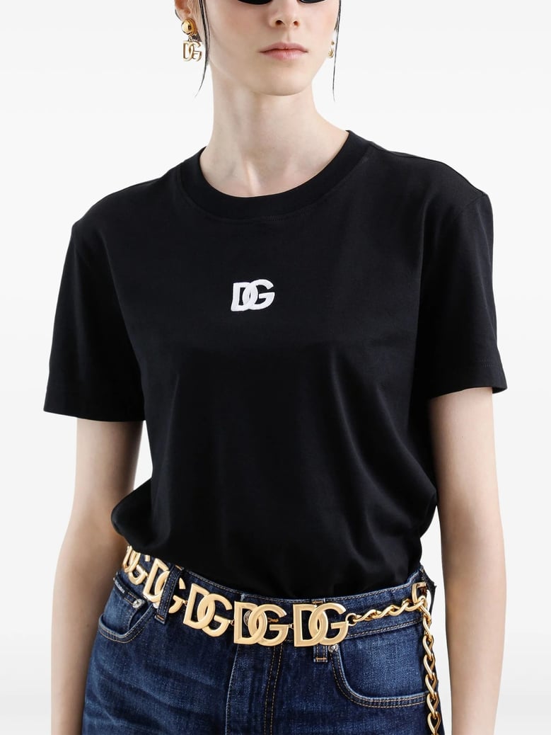 black cotton jersey t-shirt by Selfnex