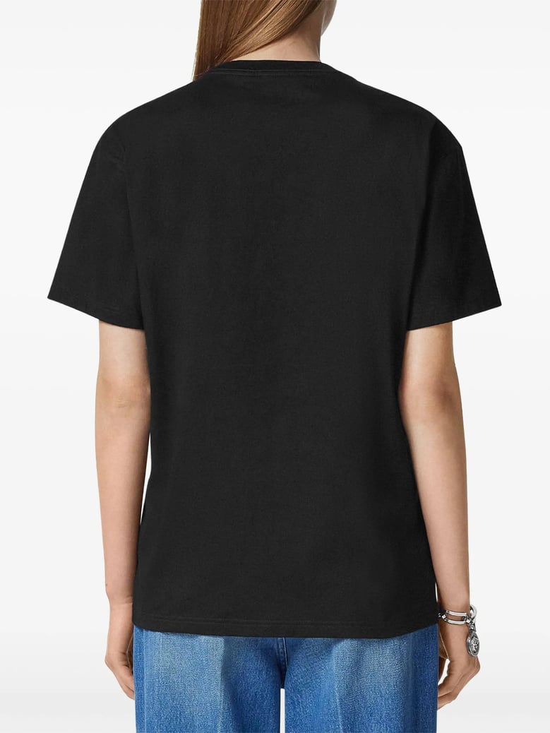 black silk t-shirt by Selfnex