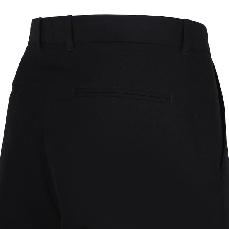 slim fit black tailored trousers by Selfnex