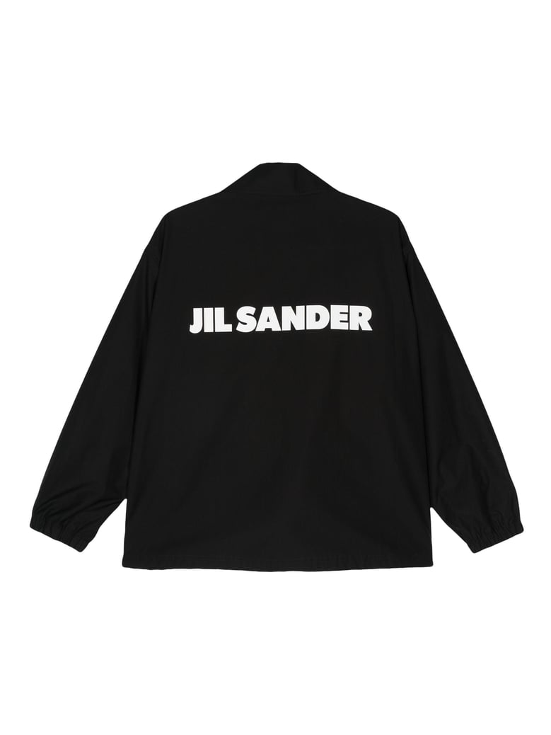 black cotton jacket by Selfnex
