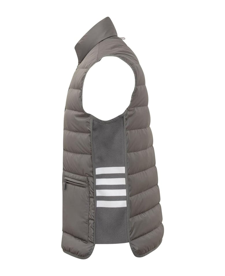 down knit vest by Selfnex