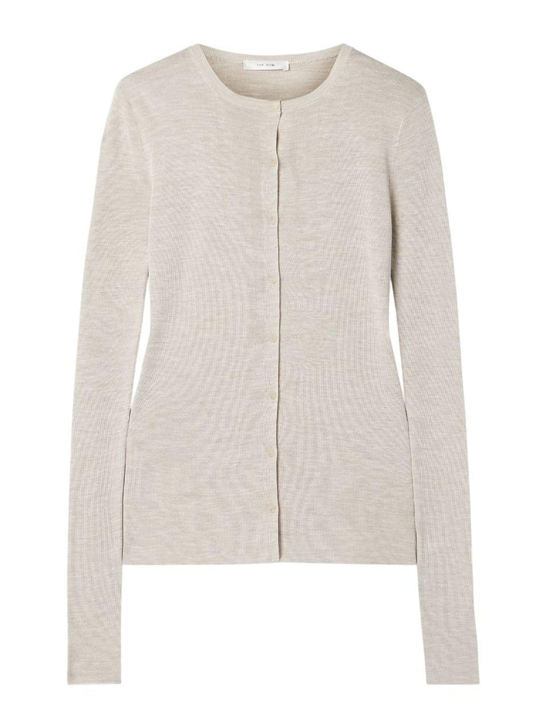 josette brown cardigan by Selfnex