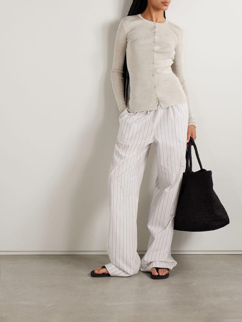 josette brown cardigan by Selfnex