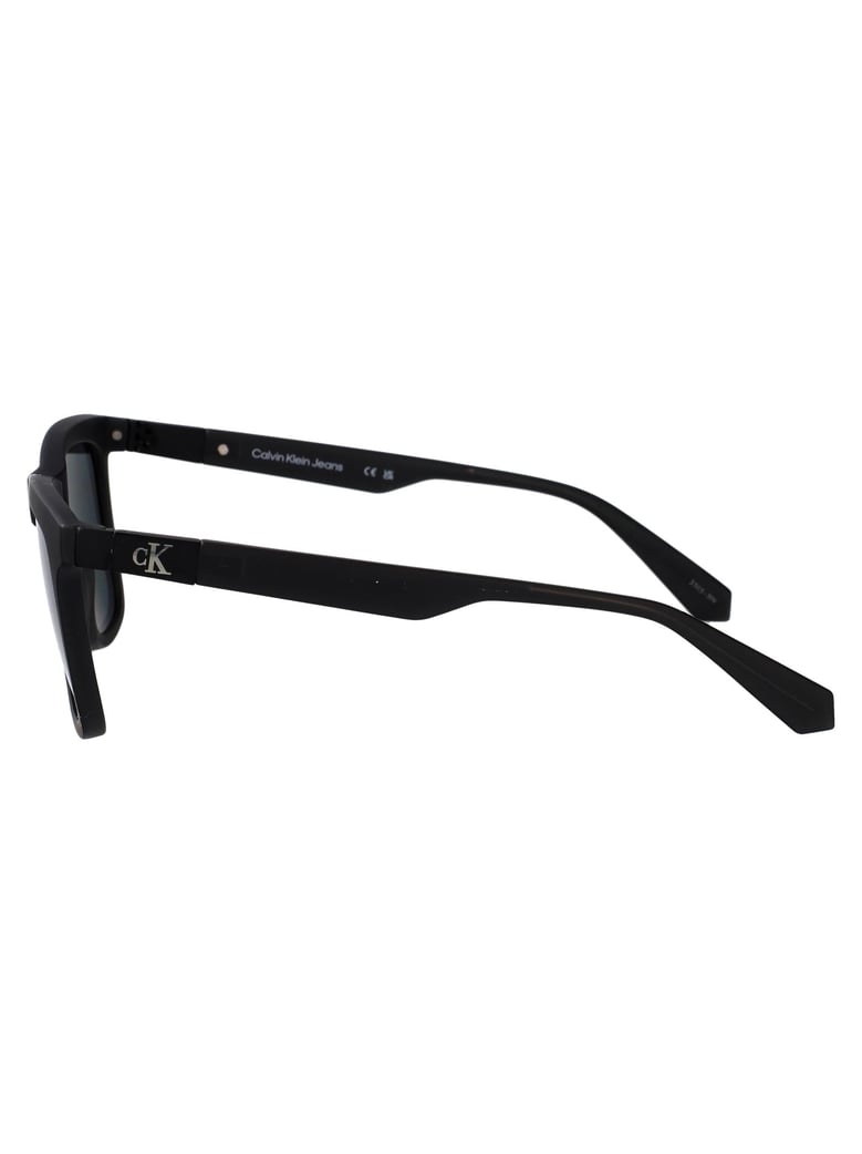 black injected sunglasses by Selfnex