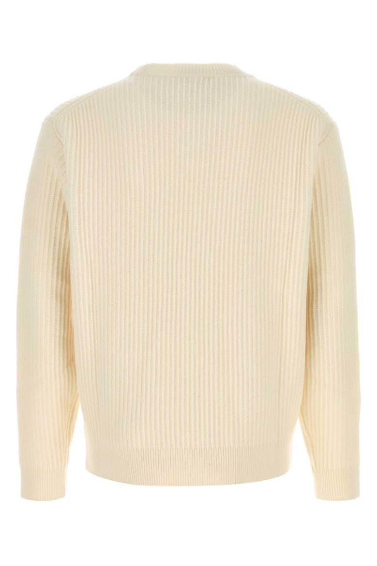 fox head wool ribbed jumper by Selfnex