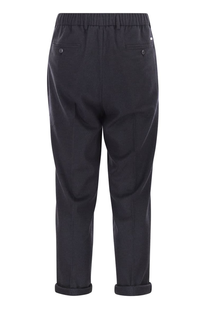 cashmere and silk trousers by Selfnex