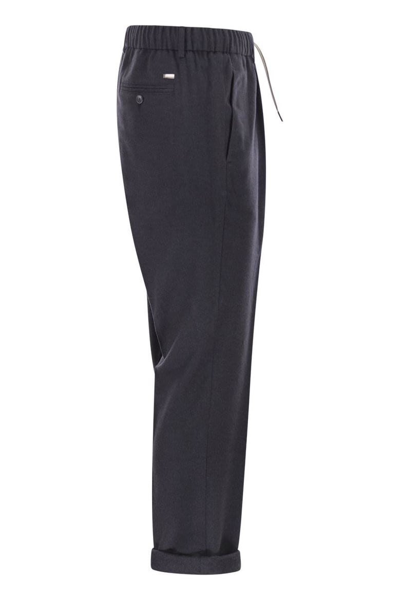 cashmere and silk trousers by Selfnex