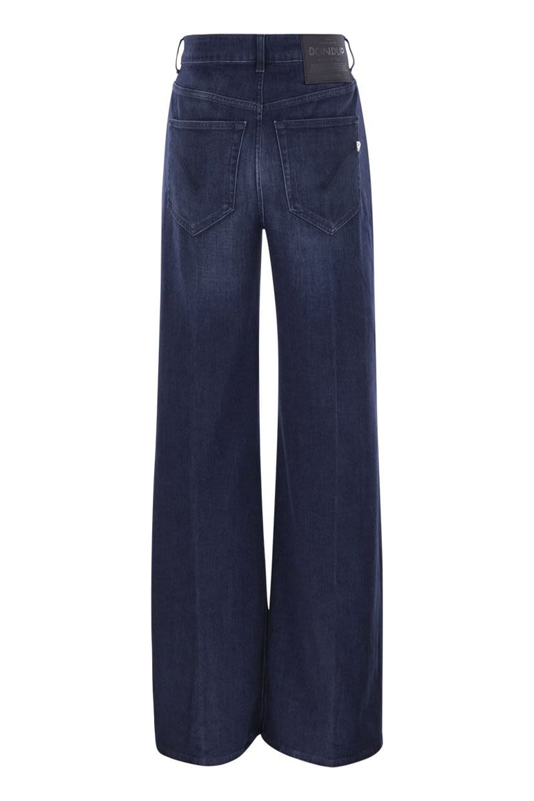 beatrix - five-pocket wide-leg jeans by Selfnex