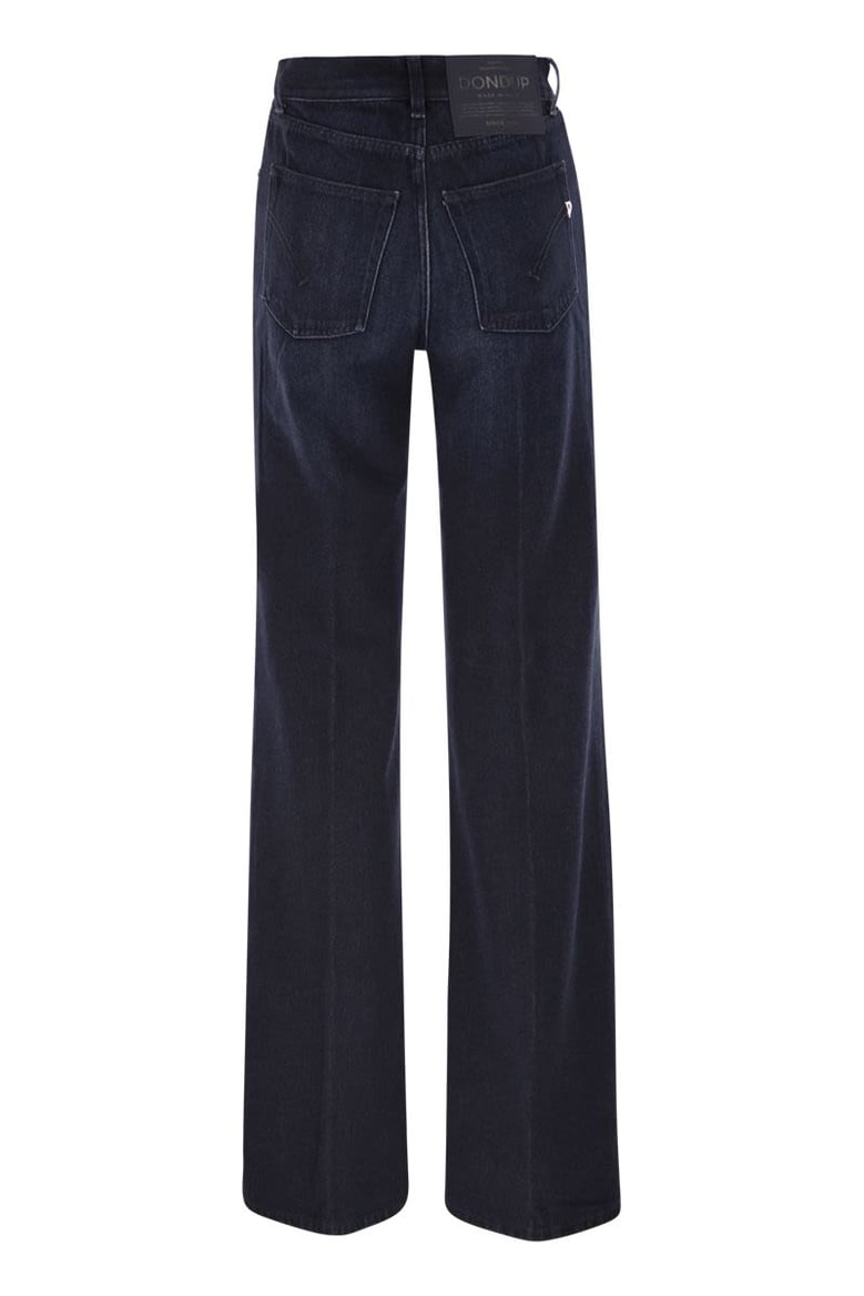 amber - five-pocket wide-leg jeans by Selfnex