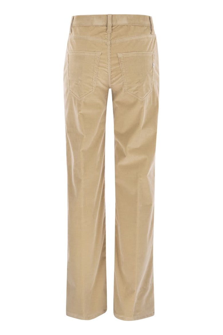 jacklyn - wide-leg corduroy trousers by Selfnex