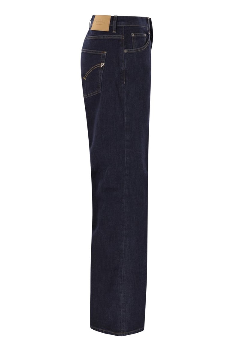 jacklyn - wide-leg stretch denim jeans by Selfnex