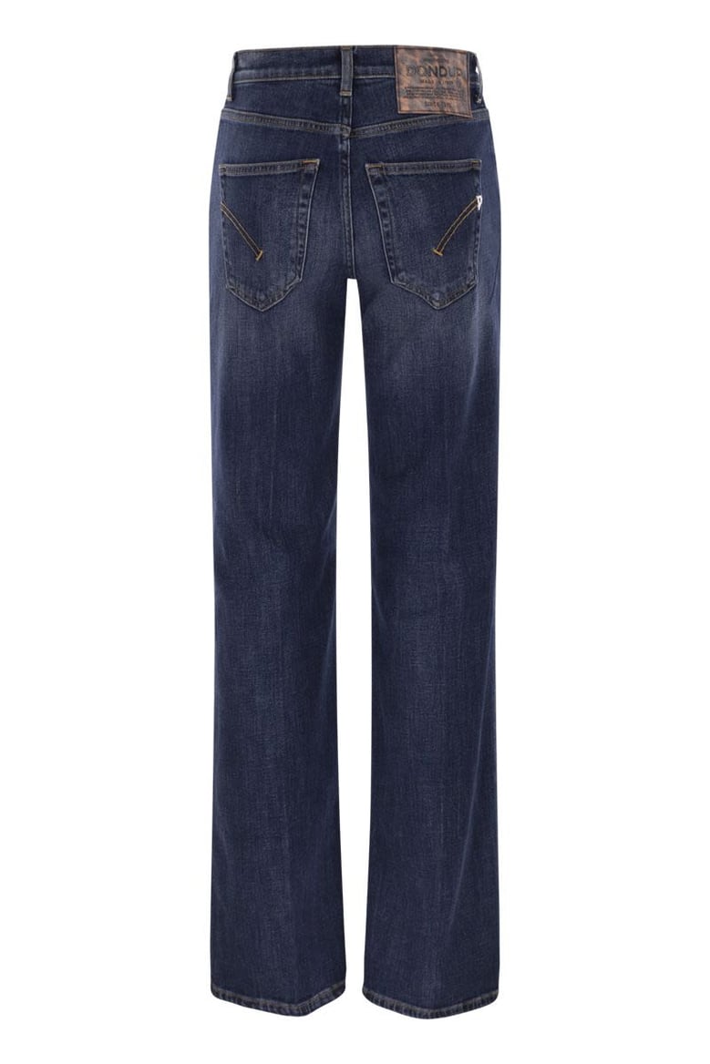 jacklyn - wide-leg stretch denim jeans by Selfnex