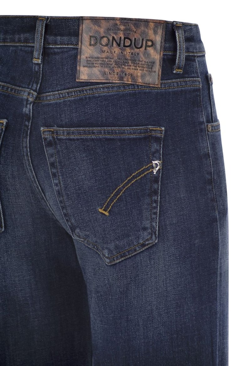 jacklyn - wide-leg stretch denim jeans by Selfnex