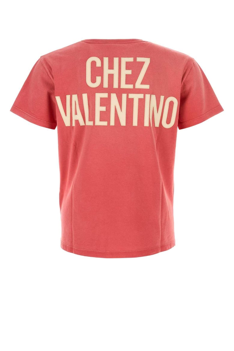 red cotton t-shirt by Selfnex